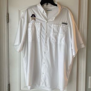 Columbia ECU Pirates Short Sleeve Shirt